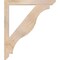 Ekena Millwork Funston Slat Smooth Bracket, Douglas Fir, 3 1/2"W x 38"D x 44"H BKT04X38X44FST06SDF - alternate 4